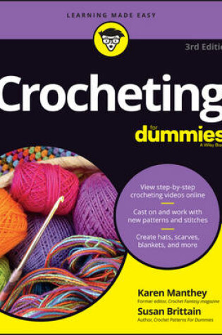 Cover of Crocheting For Dummies with Online Videos