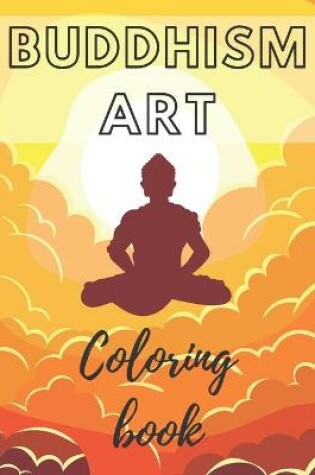 Cover of Buddhism Art Coloring Book