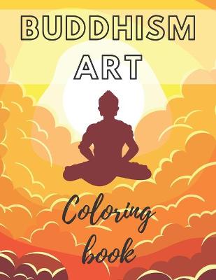 Book cover for Buddhism Art Coloring Book