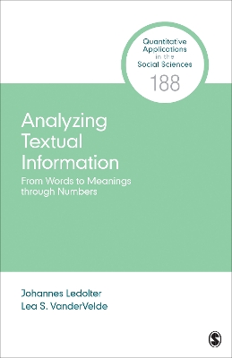 Book cover for Analyzing Textual Information