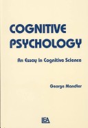 Book cover for Cognitive Psychology