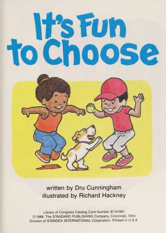 Cover of It's Fun to Choose