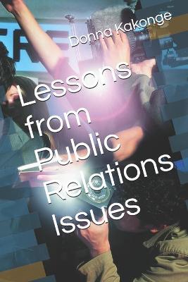 Book cover for Lessons from Public Relations Issues