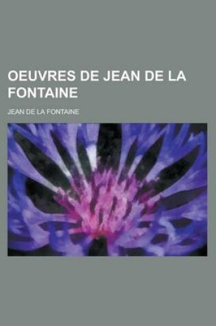 Cover of Oeuvres de Jean de La Fontaine
