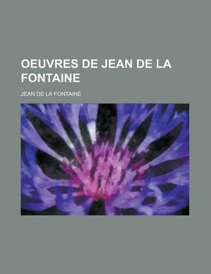 Book cover for Oeuvres de Jean de La Fontaine