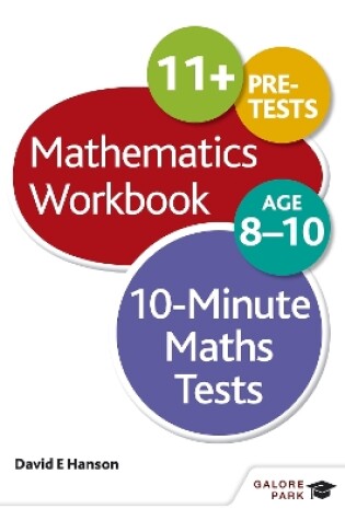 Cover of 10-Minute Maths Tests Workbook Age 8-10