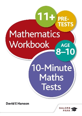 Book cover for 10-Minute Maths Tests Workbook Age 8-10