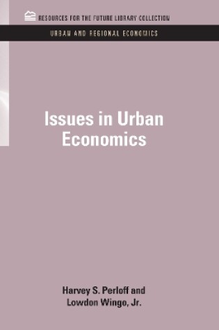 Cover of Issues in Urban Economics