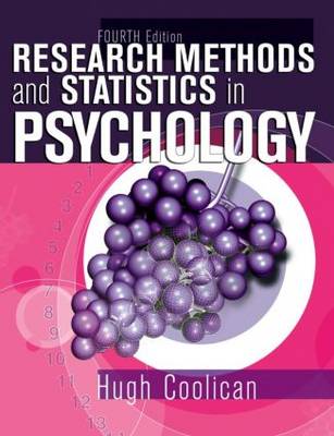 Book cover for Research Methods & Statistics in Psychology 4th Edition