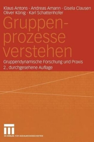 Cover of Gruppenprozesse Verstehen