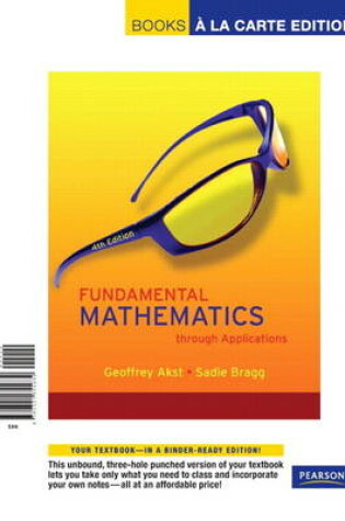 Cover of Fundamental Mathematics Through Applications Plus MyMathLab Student Access Kit