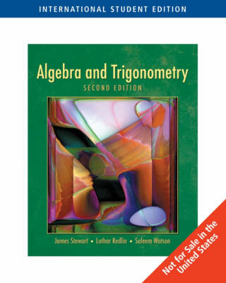 Book cover for Algebra and Trigonometry (Ise)