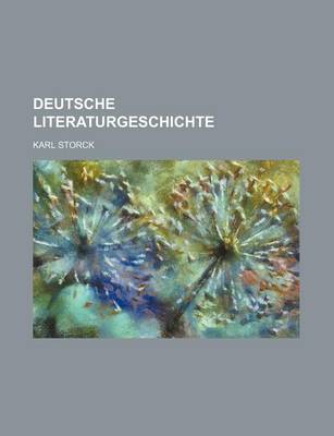 Book cover for Deutsche Literaturgeschichte