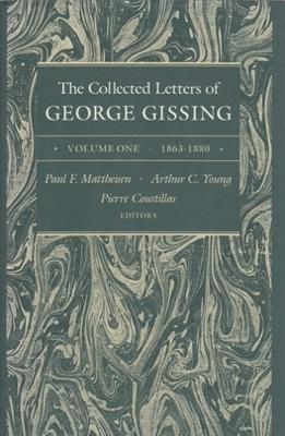 Book cover for The Collected Letters of George Gissing Volume 1