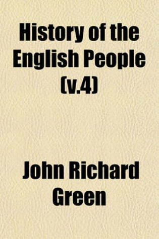 Cover of History of the English People (V.4)