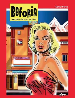 Book cover for Beforia. Small press comics that time forgot.