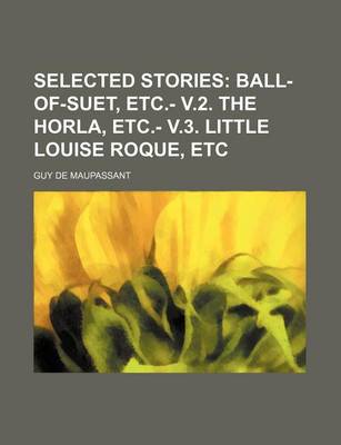 Book cover for Selected Stories