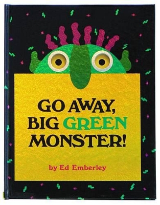 Book cover for Go Away, Big Green Monster!