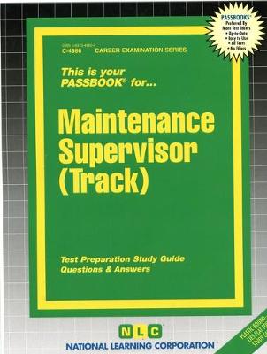 Book cover for Maintenance Supervisor (Track)