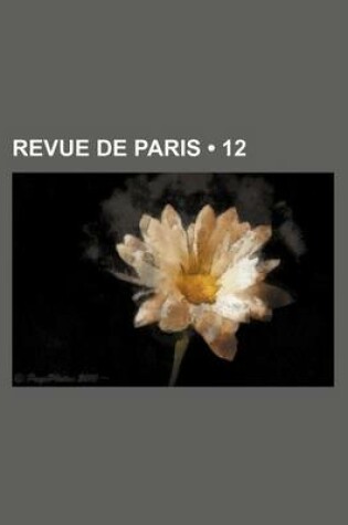 Cover of Revue de Paris (12)