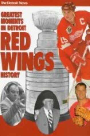 Cover of Leather Bound Greatest Moments Red Wings