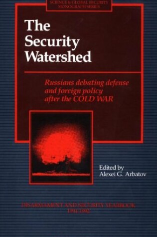 Cover of The Security Watershed