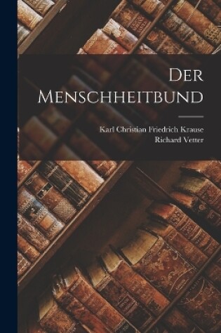 Cover of Der Menschheitbund