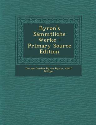 Book cover for Byron's Sammtliche Werke