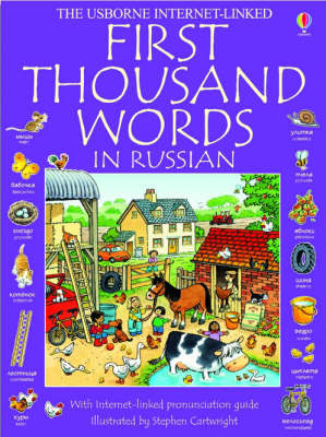 Book cover for First 1000 Words In Russian