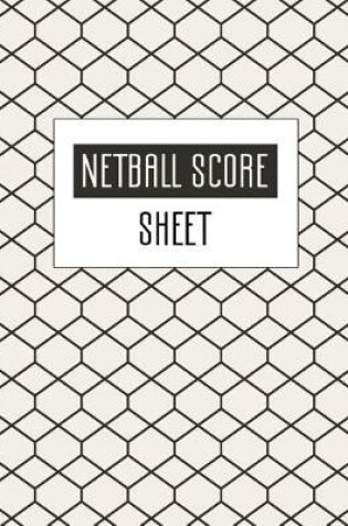Cover of Netball Score Sheet