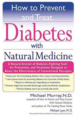 Book cover for How to Prevent and Treat Diabetes with Natural Medicine