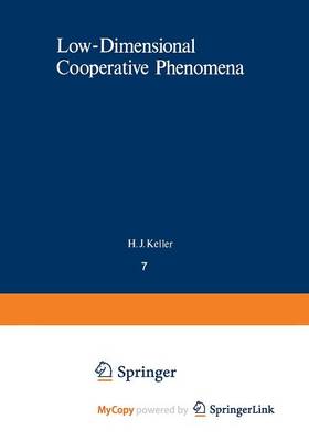 Book cover for Low-Dimensional Cooperative Phenomena