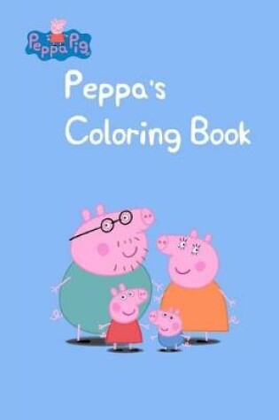 Cover of Peppa's Coloring Book