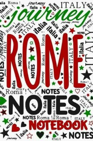 Cover of Rome Notes Notebook