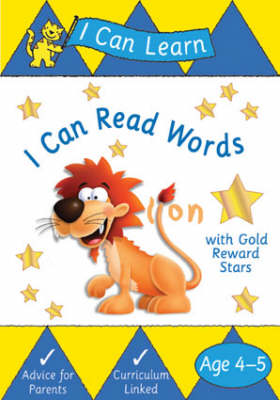 Book cover for I Can Read Words