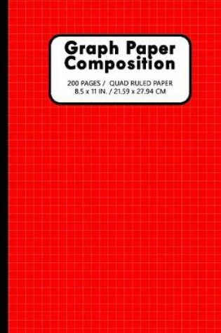 Cover of Graph Paper Notebook 200 Pages / Quad Ruled Paper