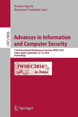 Cover of Advances in Information and Computer Security