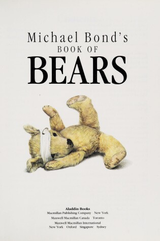 Cover of Michael Bond's Book of Bears