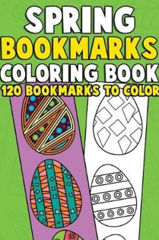 Cover of Spring Bookmarks Coloring Book