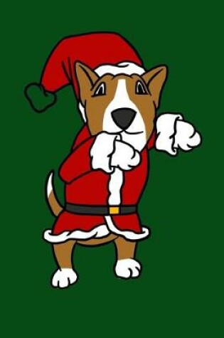 Cover of Dabbing Boston Terrier Dog Santa