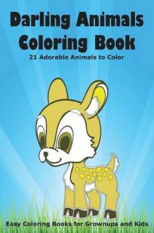 Cover of Darling Animals Coloring Book