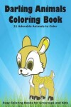 Book cover for Darling Animals Coloring Book