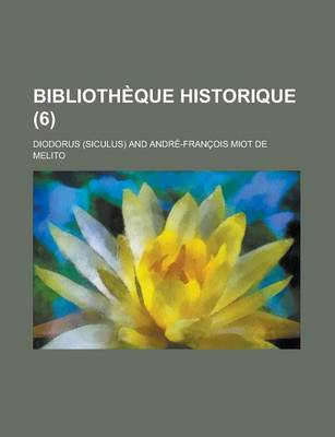 Book cover for Bibliotheque Historique (6)