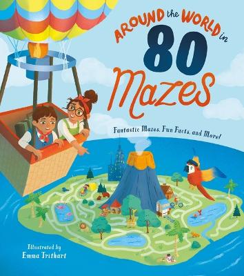 Book cover for Around the World in 80 Mazes