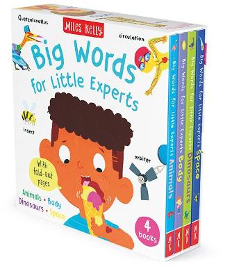 Book cover for Big Words for Little Experts 4-pack