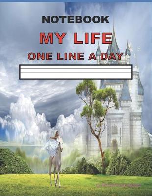 Book cover for My Life - One Line a Day