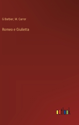 Book cover for Romeo e Giulietta