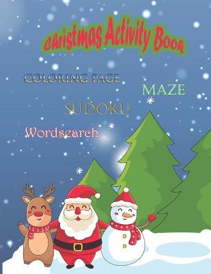 Book cover for Christmas Activity Book