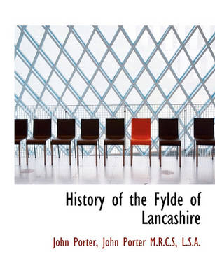 Book cover for History of the Fylde of Lancashire