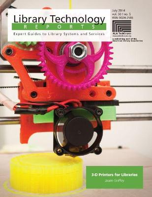 Book cover for 3-D Printers for Libraries